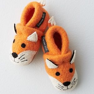 Haflinger Baby Boiled Wool Slippers (Fox Cub)